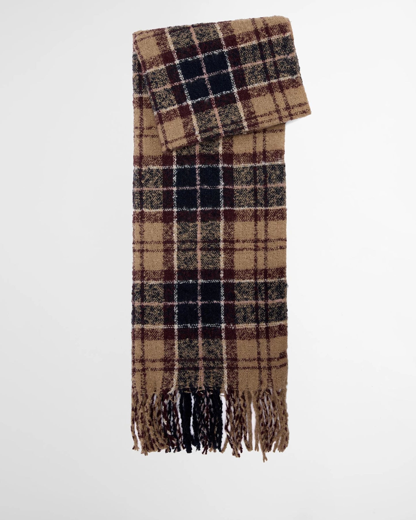  Barbour Saltburn Beanie&tartan Scarf Beige Beige Donna - 7