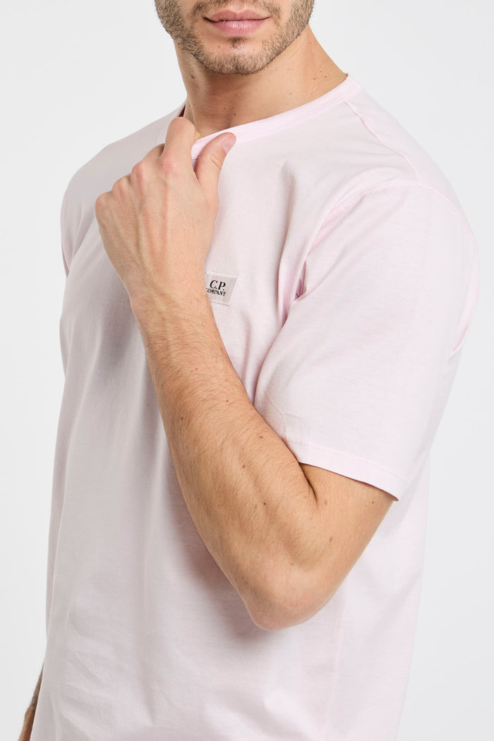  C.p. Company T-shirt 100% Co Multicolor Rosa Uomo - 2