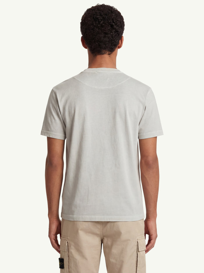  Stone Island Ss T-shirt Grigio - 4