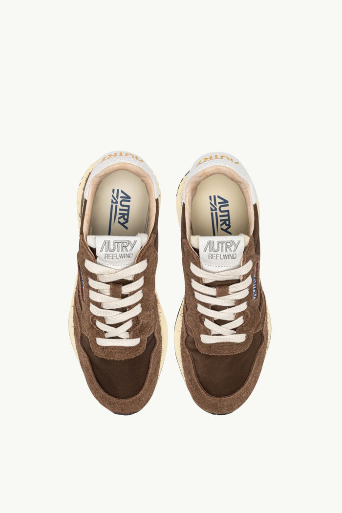  Autry Reelwind Low Man Nylon Marrone - 4