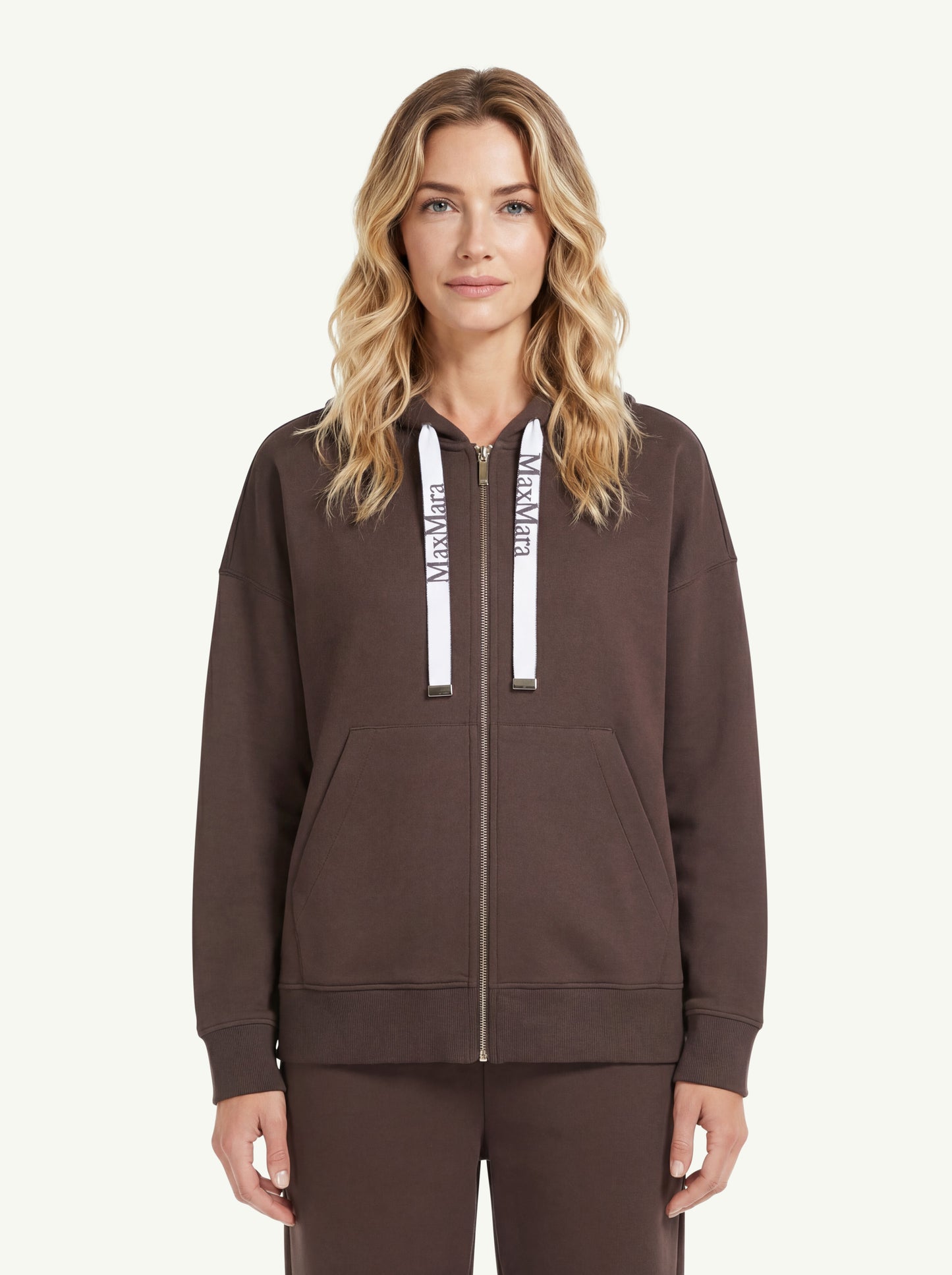  Max Mara S Felpa Marrone - 1