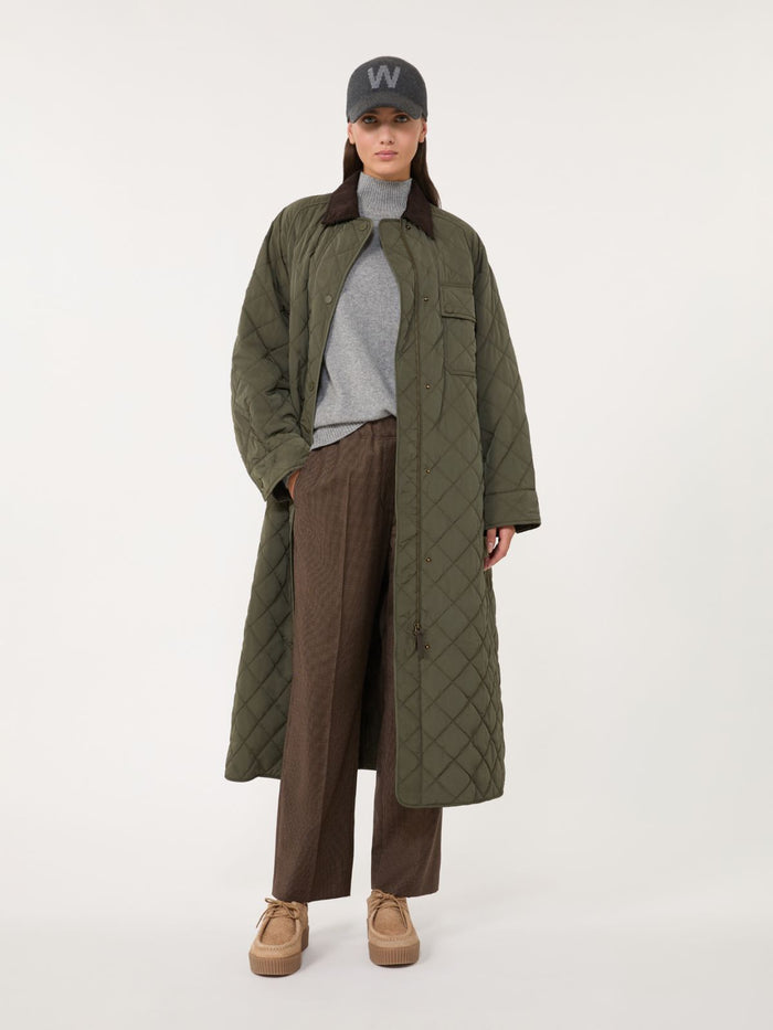 Max Mara Weekend Giaccone Imbottito Lungo Donna