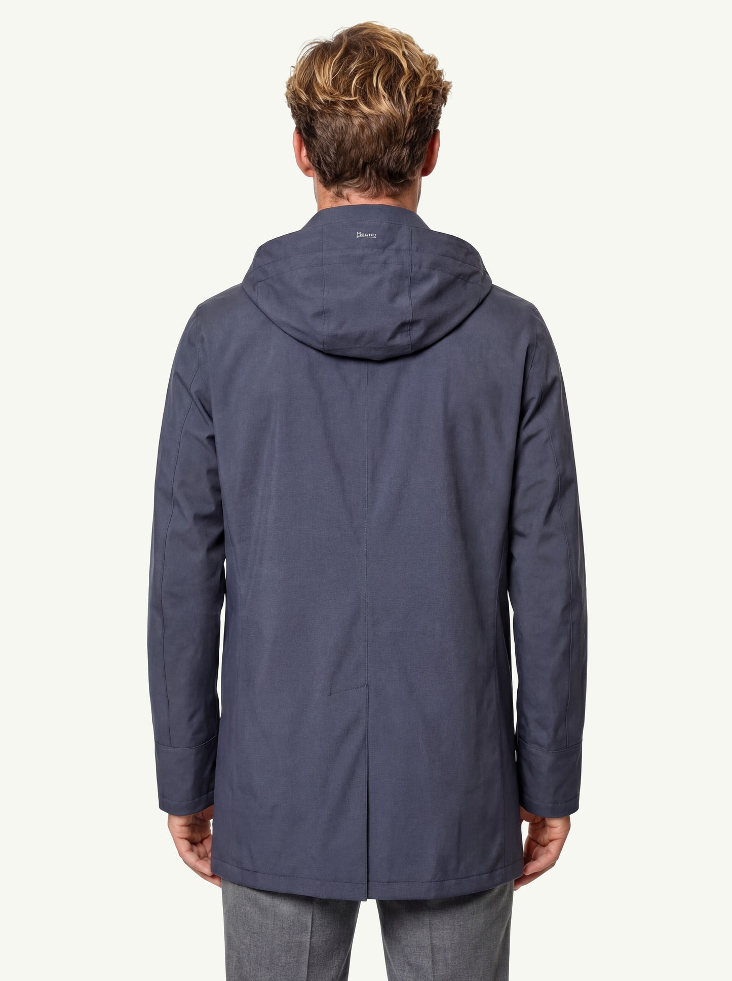  Herno Impermeabile Blu - 4