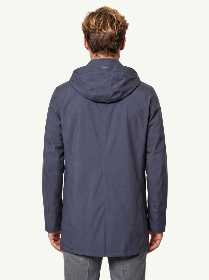  Herno Impermeabile Blu - 4