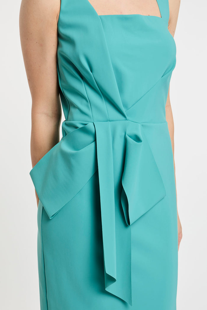  La Petite Robe Di Chiara Boni Soft/elastic Multicolor Dress Verde Donna - 7