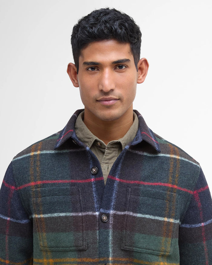  Barbour Chapter Tailored Check Uomo - 3