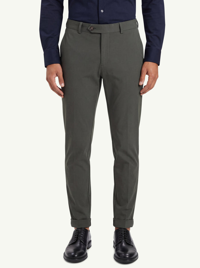  Rrd Pantalone Superflex Chino Verde - 3