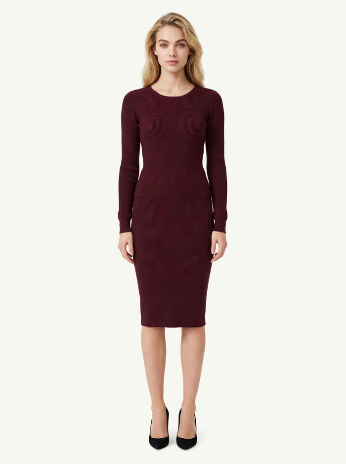  Max Mara Weekend Maglia Bordeaux - 3