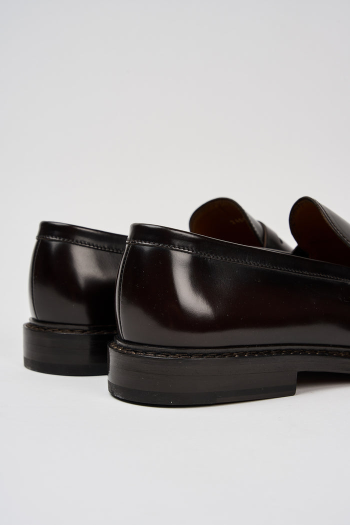  Doucal's Penny Loafers 100% Lh Brown Marrone Uomo - 5