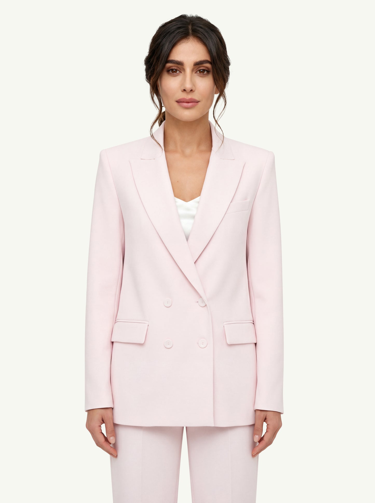 Federica Tosi Giacca Doppiopetto Cady Rosa - 1