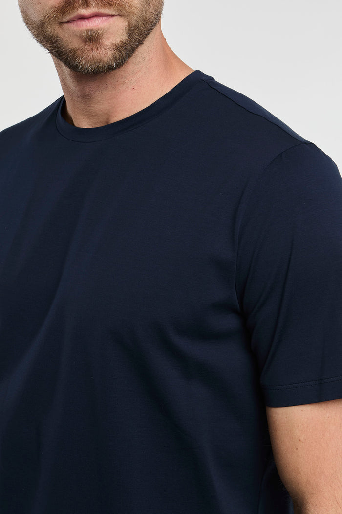  Herno T-shirt 92% Cotone 8% Elastan Blu Blu Uomo - 3