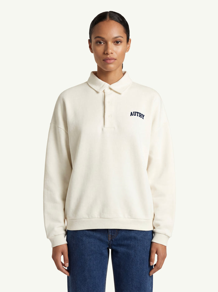  Autry Sweatshirt Main Unisex Bianco - 3