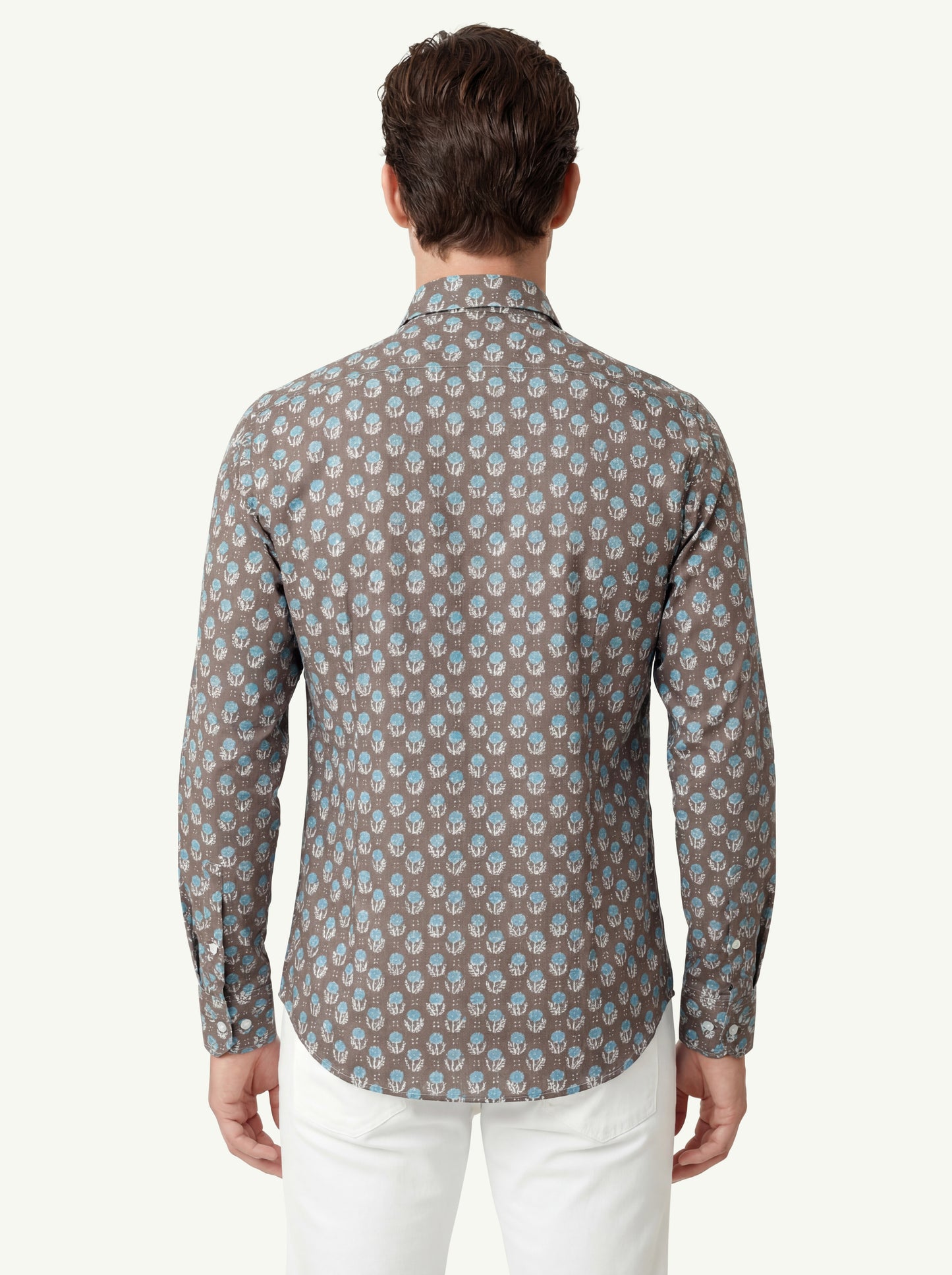  Fedeli Sean Ml Panamino Stampato Dis Marrone - 4