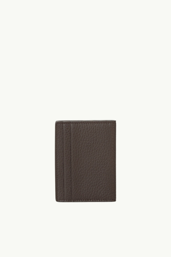  Orciani Portacarte A Libro In Pelle Marrone - 3