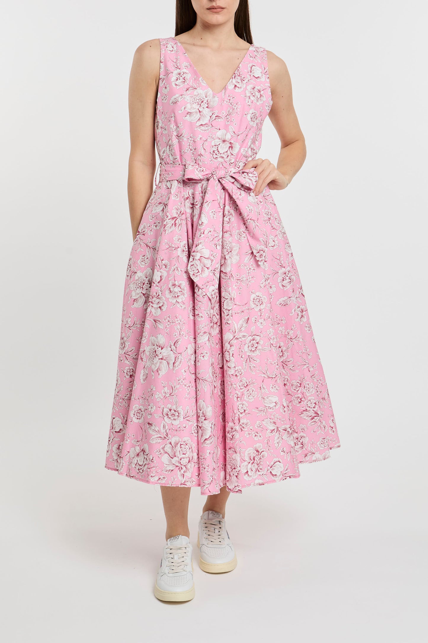  Lavi Dress 100% Cotton Pink Rosa Donna - 1