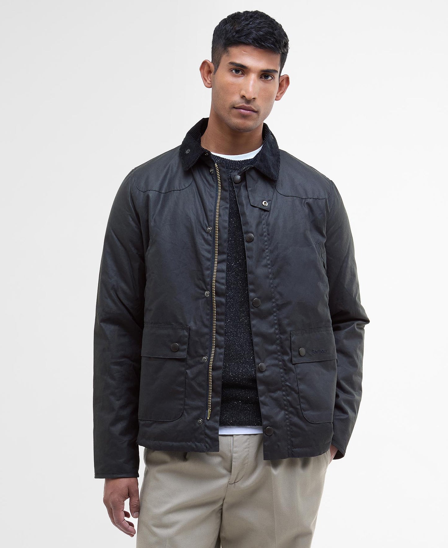  Barbour Reelin Wax Jacket Uomo - 1