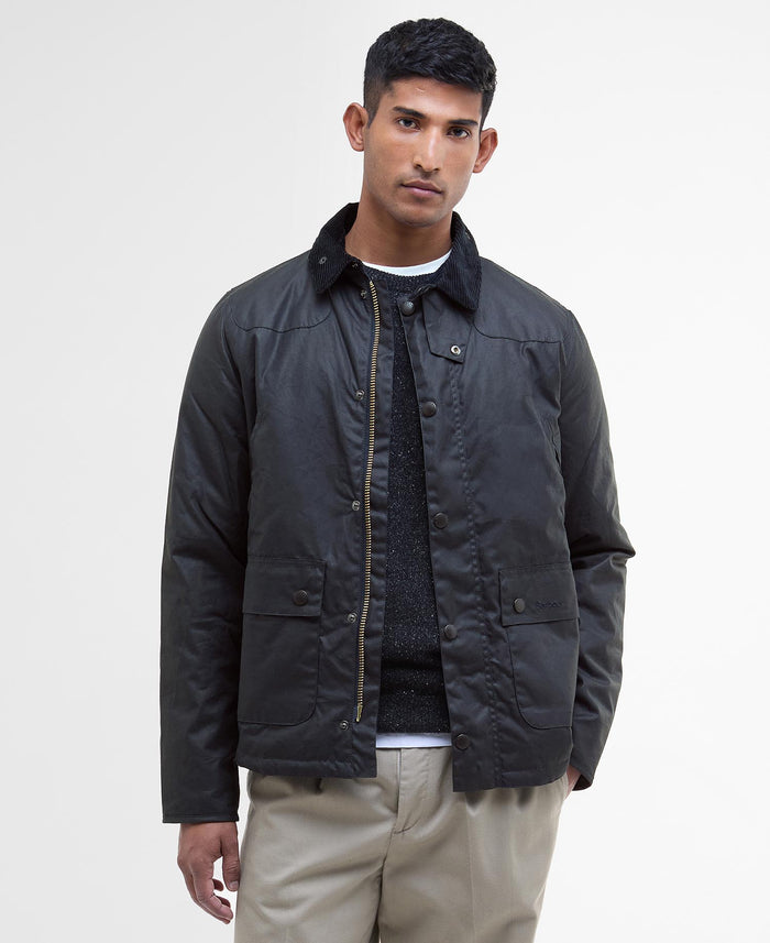 Barbour Reelin Wax Jacket Uomo