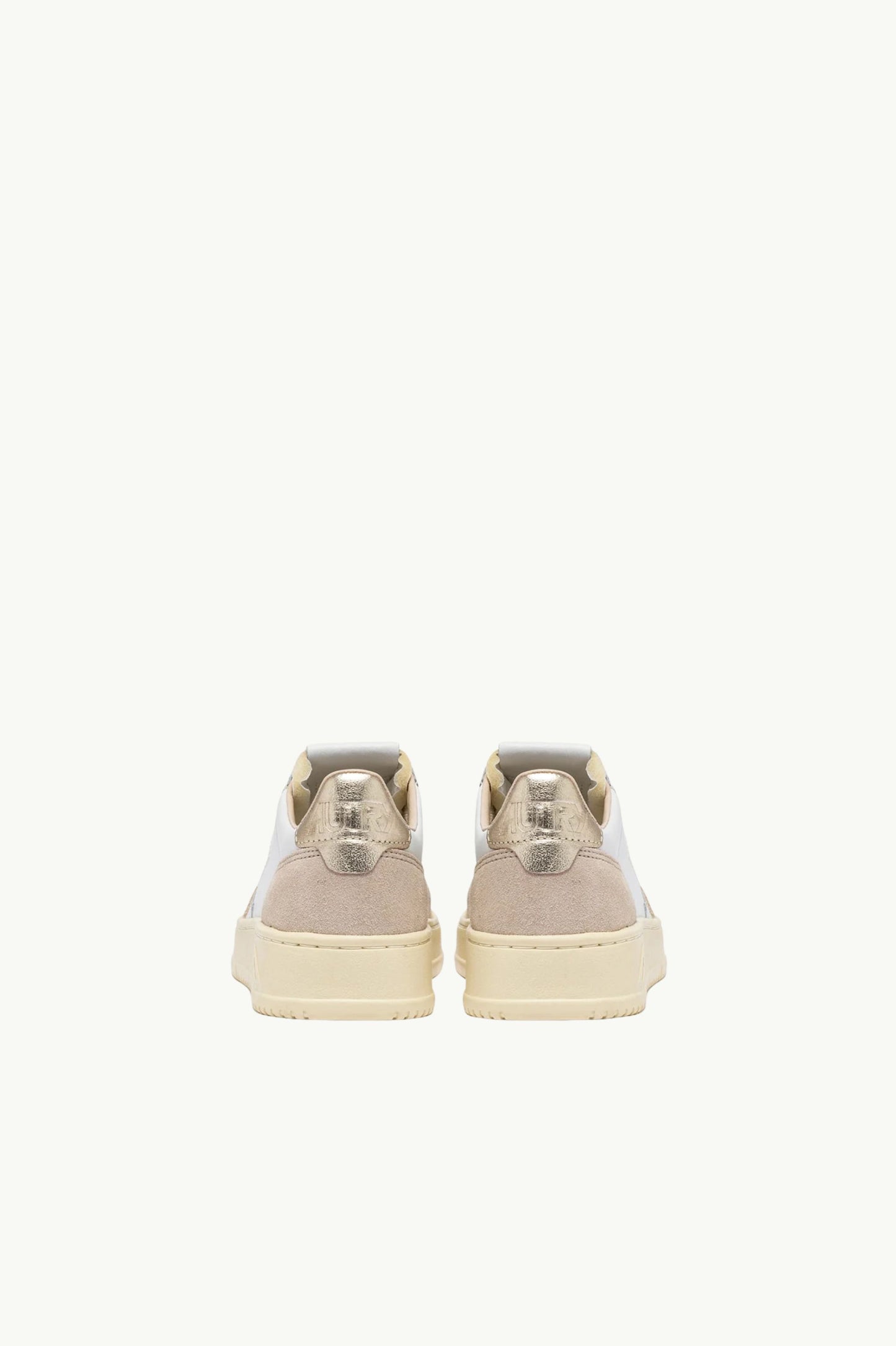  Autry Medalist Low Wom Leat Suede Bianco - 9