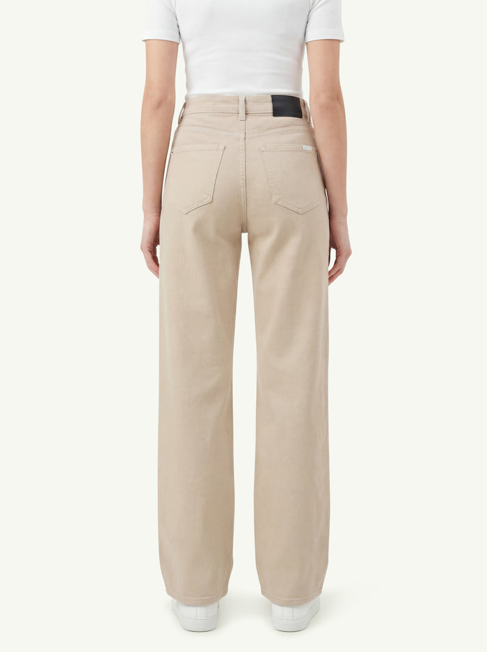 Jeans Lotta Colored Luxed Vintage Oatmeal  Donna 7 For All Mankind-2