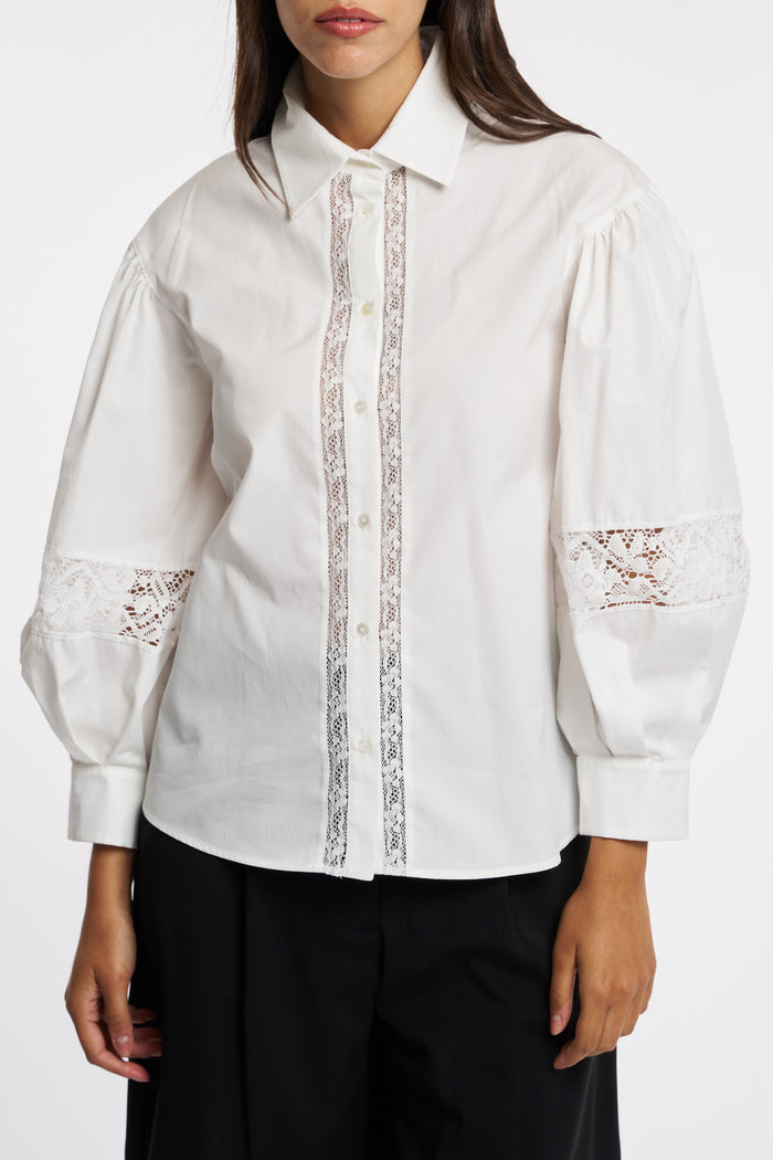  Maxmara White Shirt Women Bianco Donna - 1