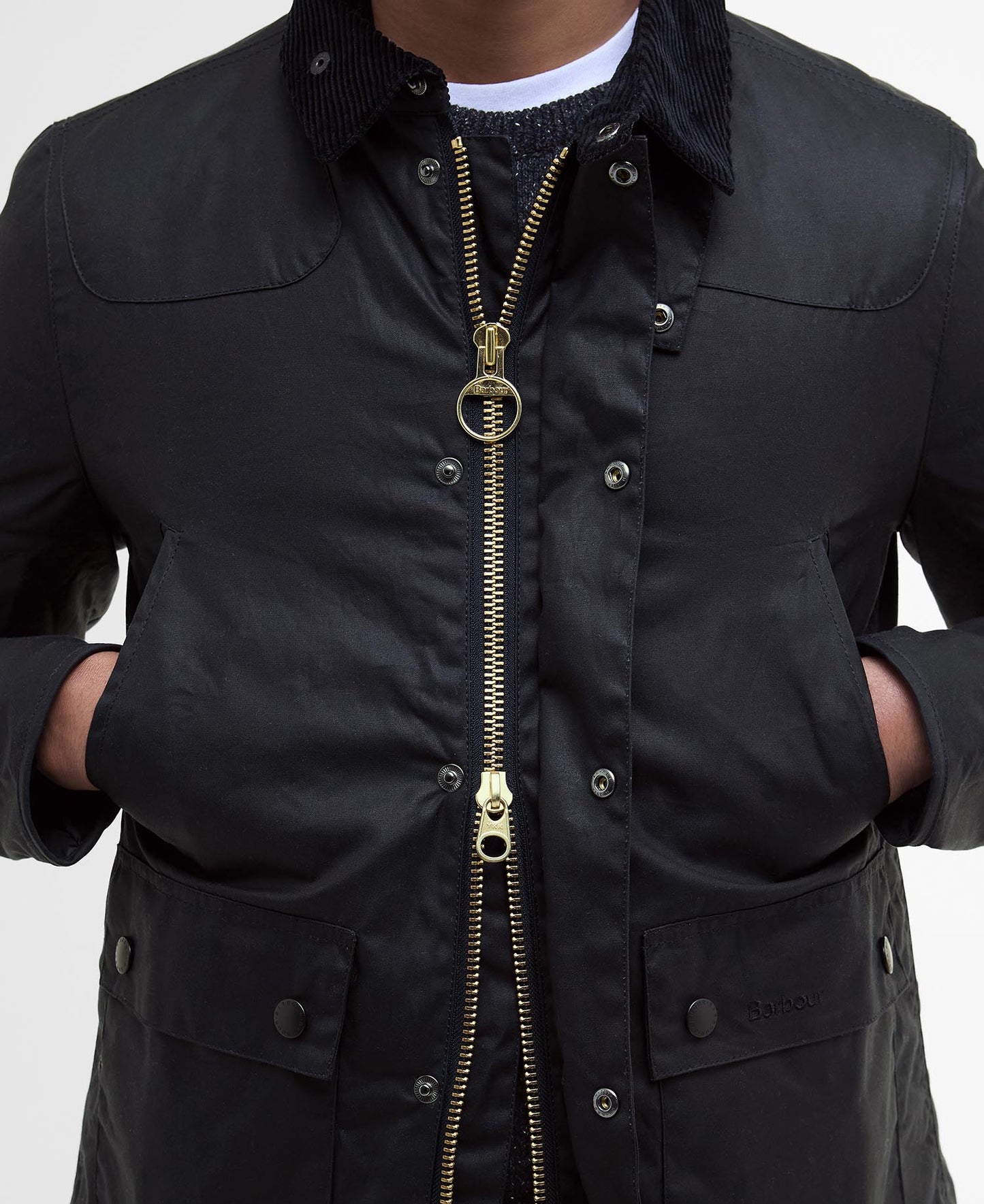  Barbour Reelin Wax Jacket Uomo - 3