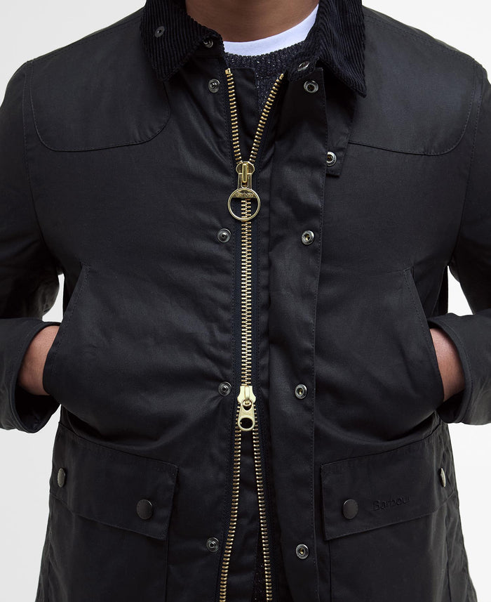  Barbour Reelin Wax Jacket Uomo - 3