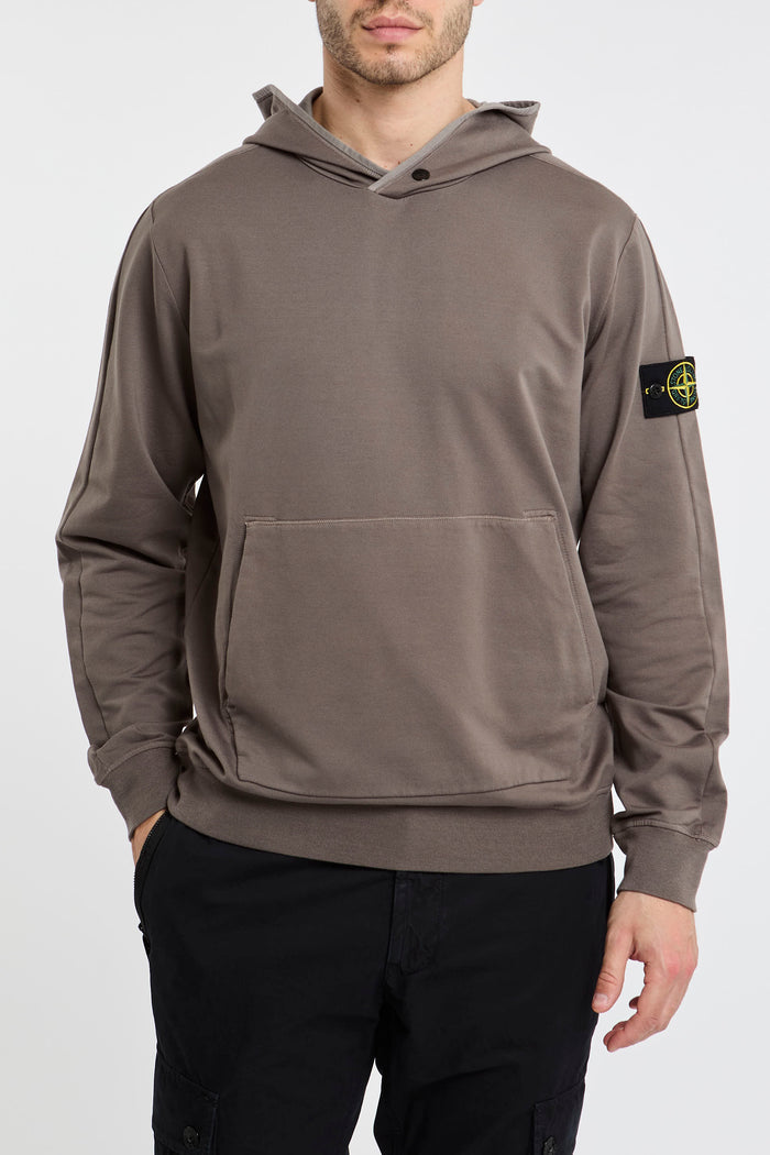 Stone Island Sweatshirt 95% CO 5% EA Grey