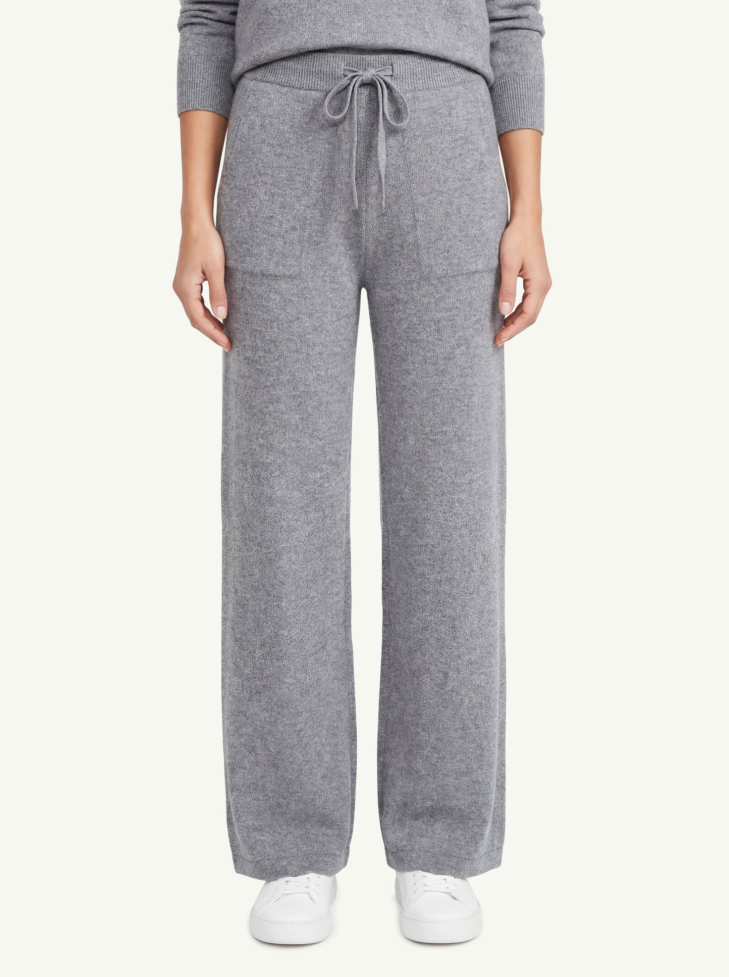  Max Mara S Pantalone In Maglia Grigio - 3