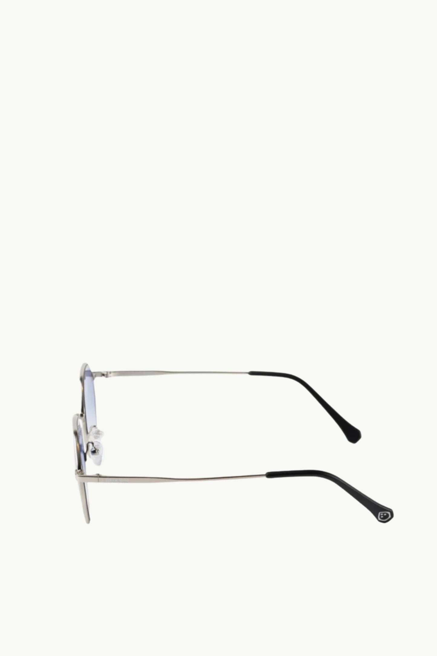  Coccosquare Occhiali Da Sole Lenti Graduate Unisex Argento - 3