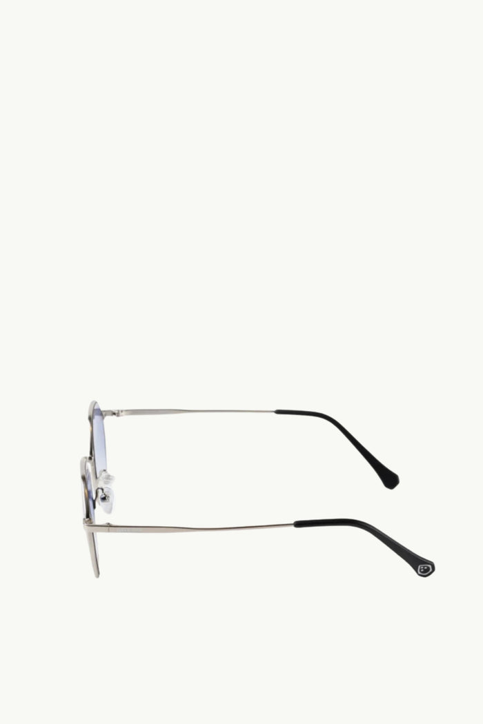  Coccosquare Occhiali Da Sole Lenti Graduate Unisex Argento - 3