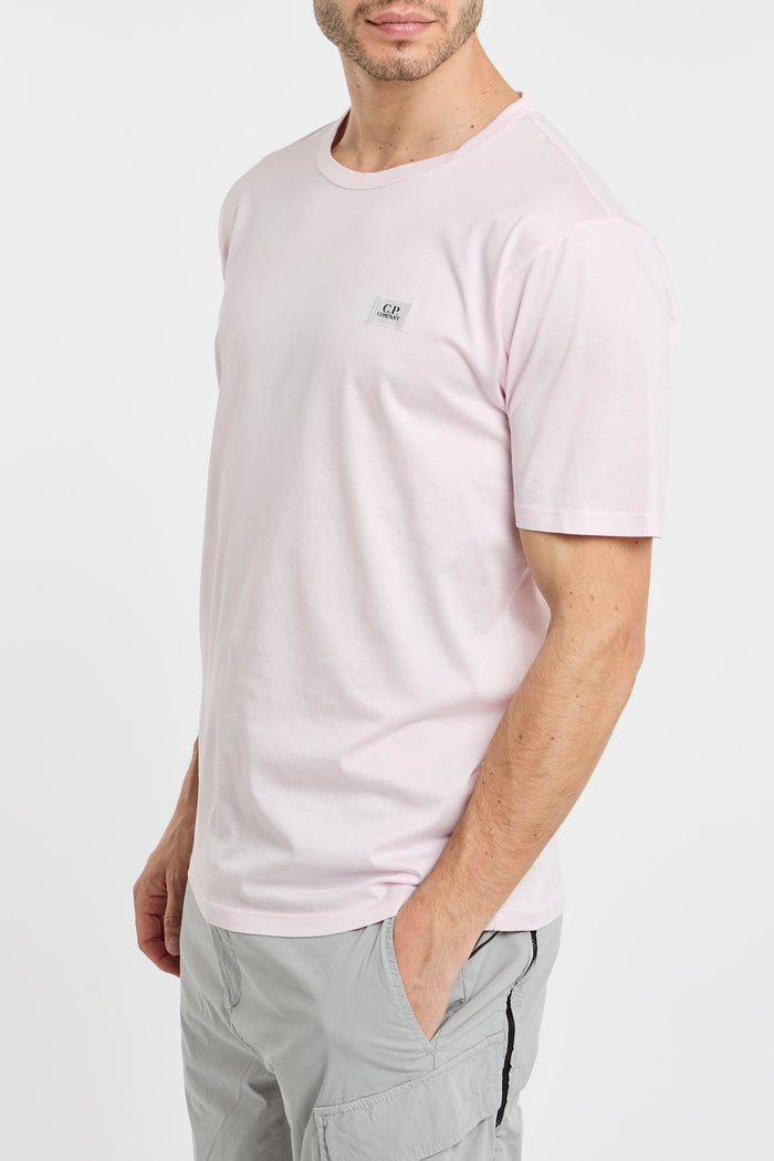  C.p. Company T-shirt 100% Co Multicolor Rosa Uomo - 1