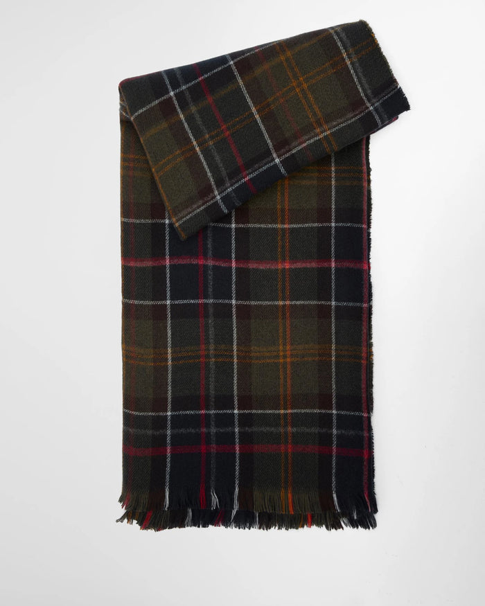 Barbour Montieth Serape Scarf Beige Donna