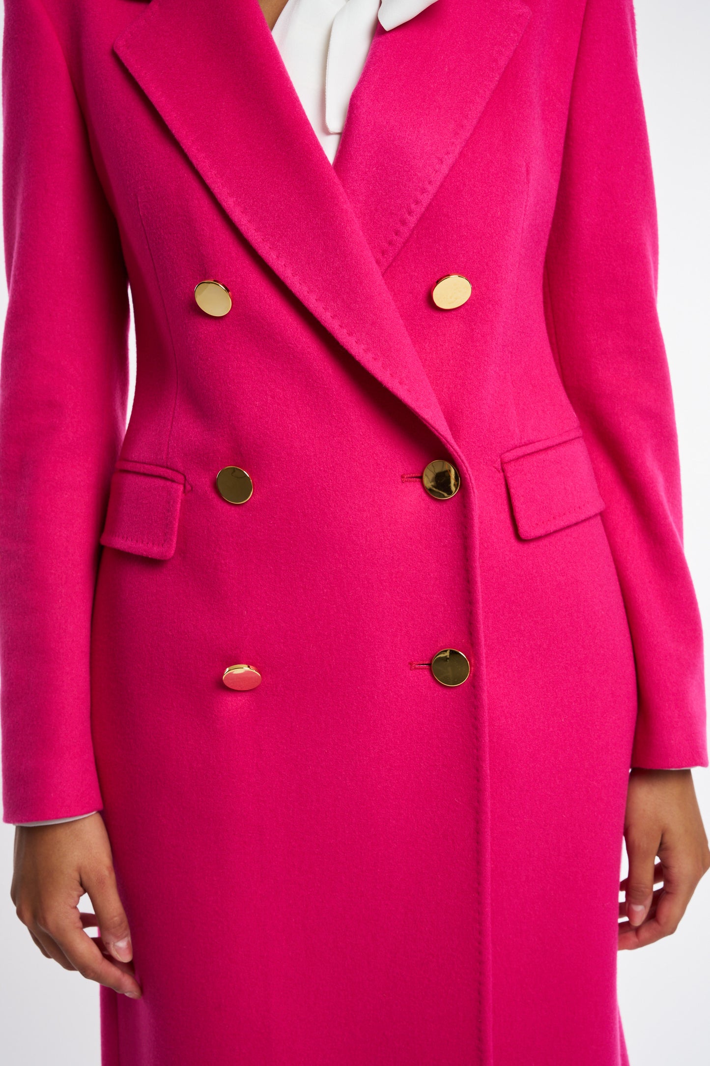 Tagliatore 0205 Double-breasted Purple Coat For Women Viola Donna - 6