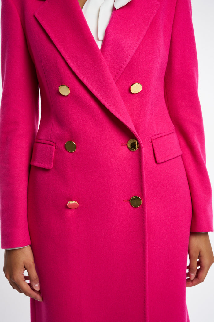  Tagliatore 0205 Double-breasted Purple Coat For Women Viola Donna - 6