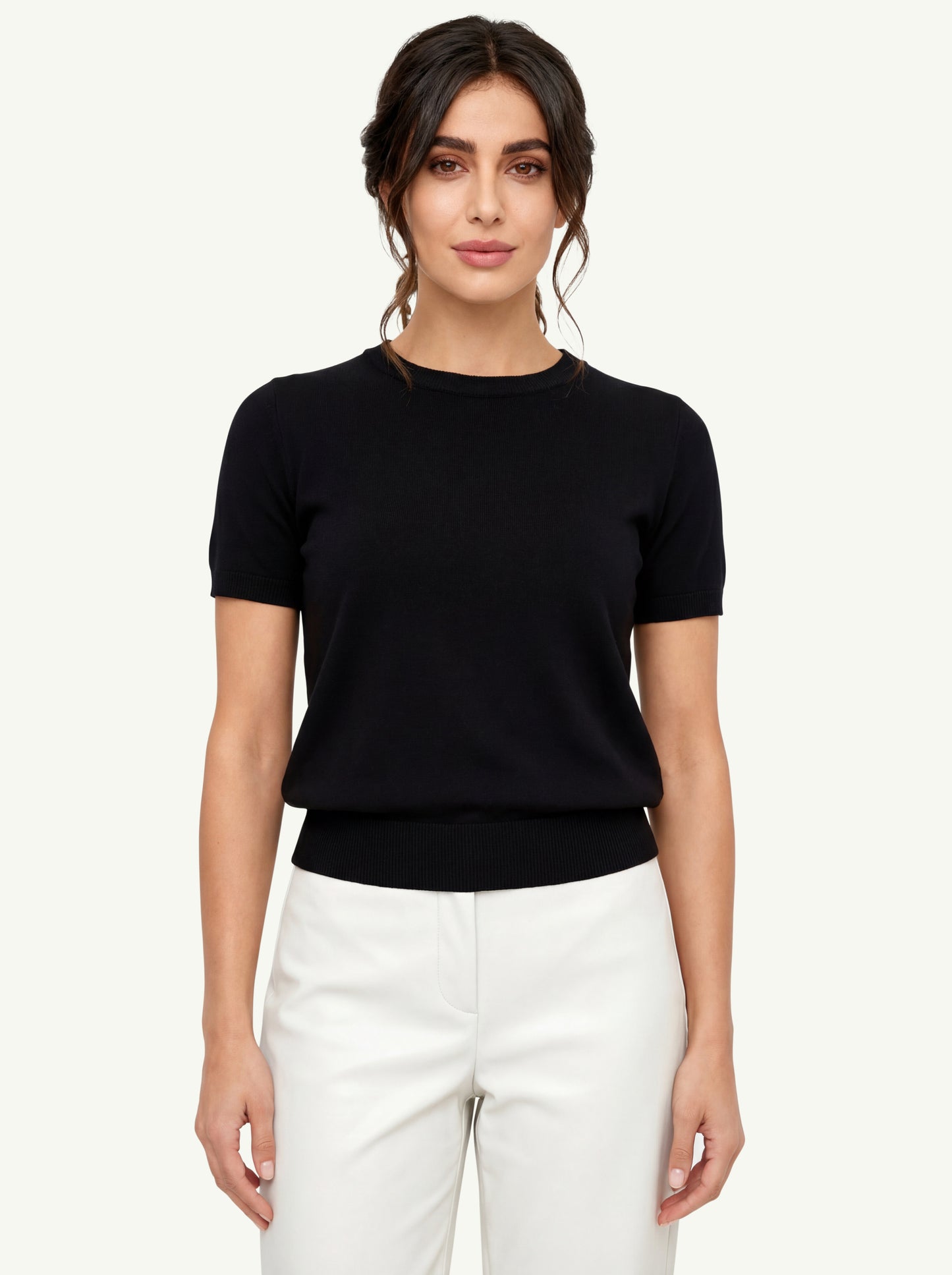  Max Mara S T-shirt Nero - 3