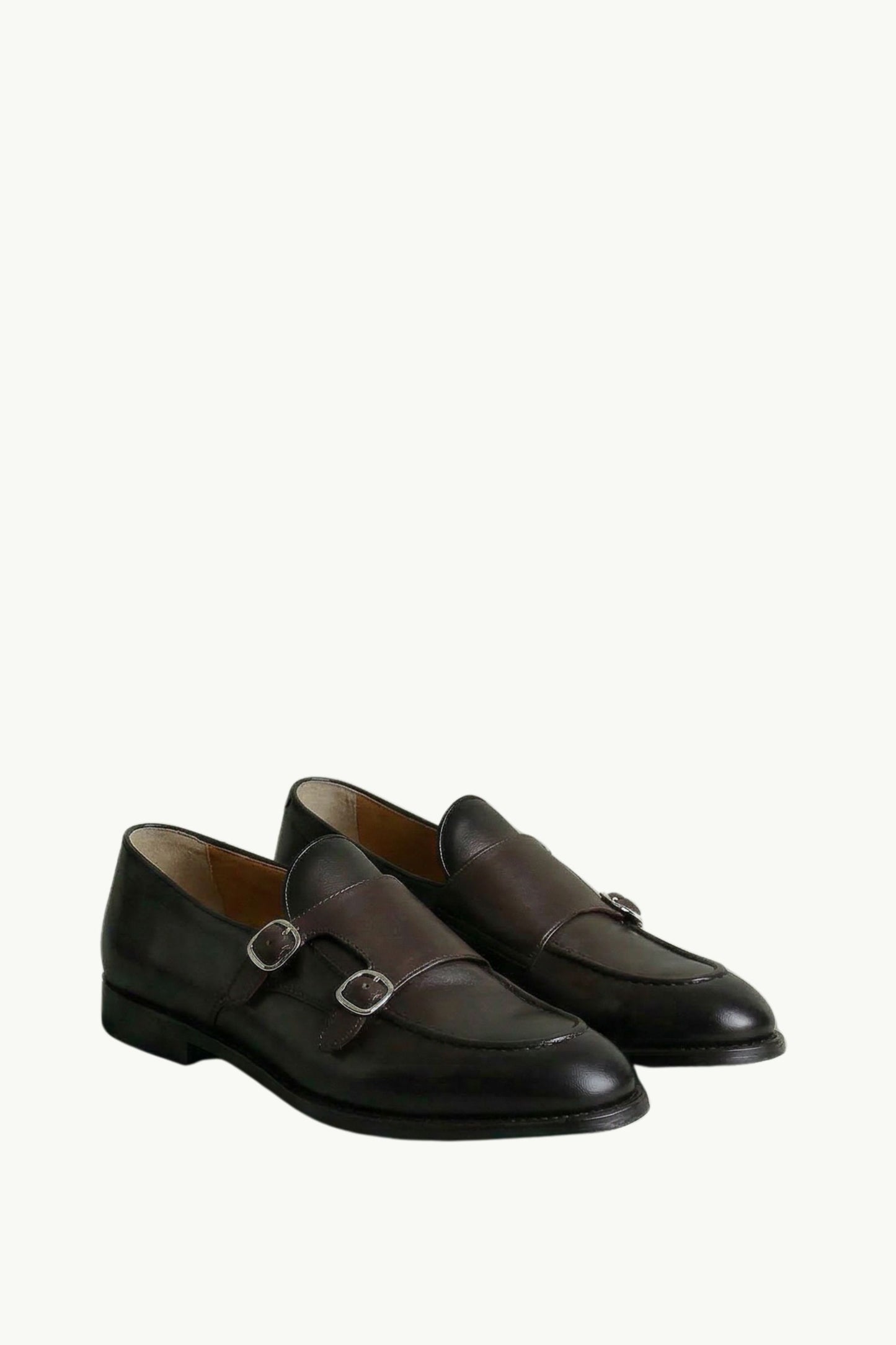  Doucal's Mocassino Duble Buckle Adler Marrone - 2