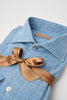 Borriello Camicia Chambre Beige Uomo-2