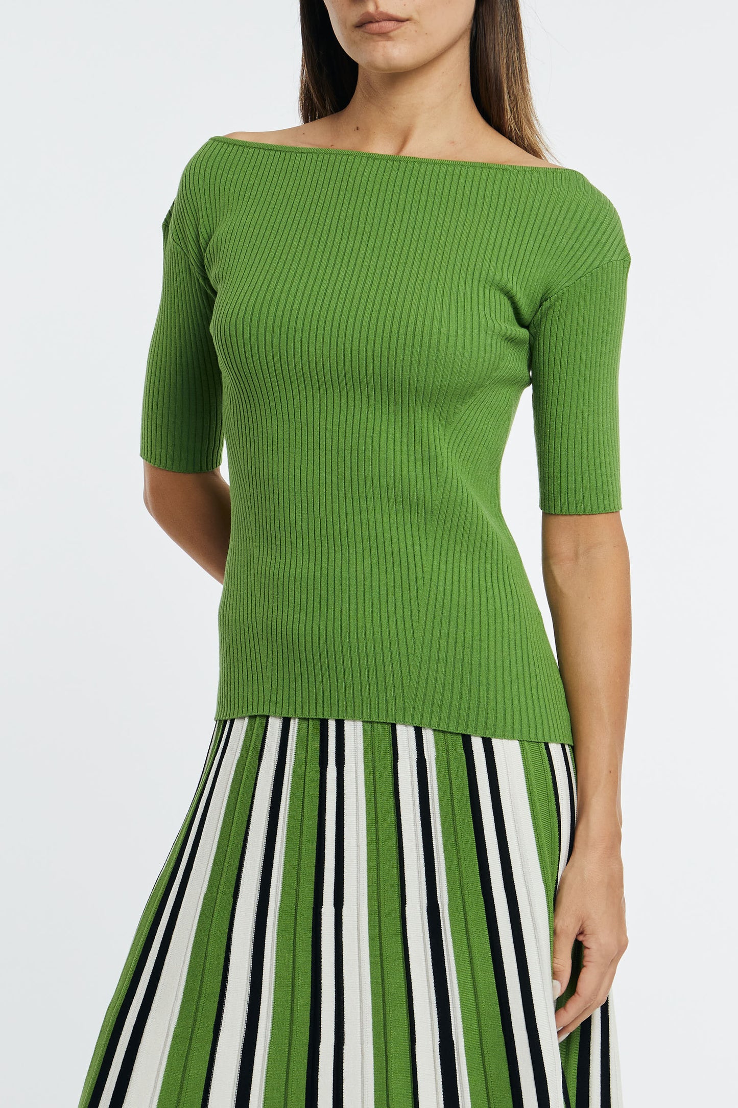  Maxmara Women's Green Sweater Verde Donna - 3