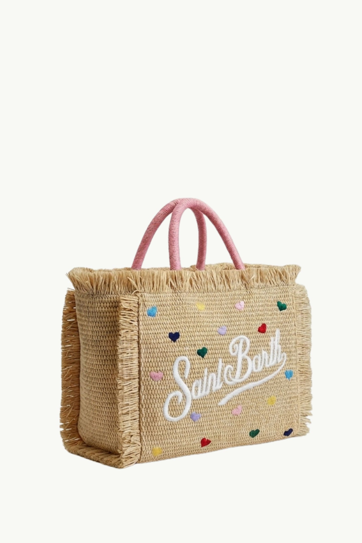  Mc2 Saint Barth Hand Bag With Strap Beige - 2