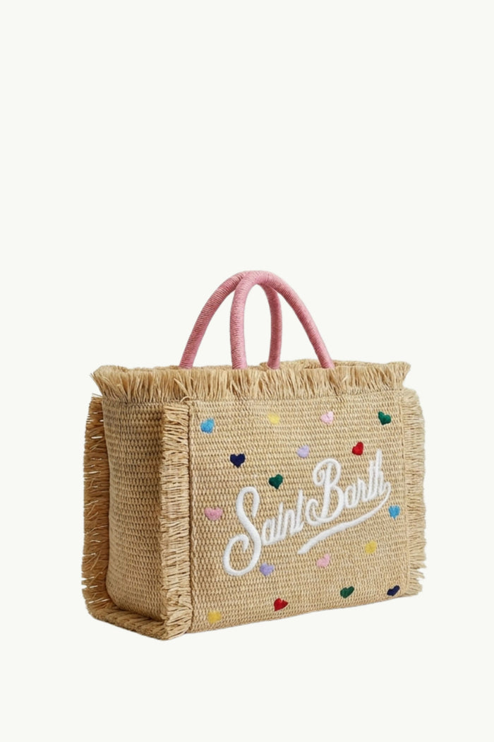  Mc2 Saint Barth Hand Bag With Strap Beige - 4