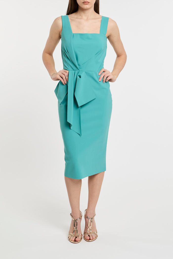  La Petite Robe Di Chiara Boni Soft/elastic Multicolor Dress Verde Donna - 1