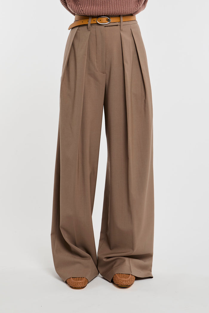 Nine in the Morning Trousers 96% WO 4% EA Brown
