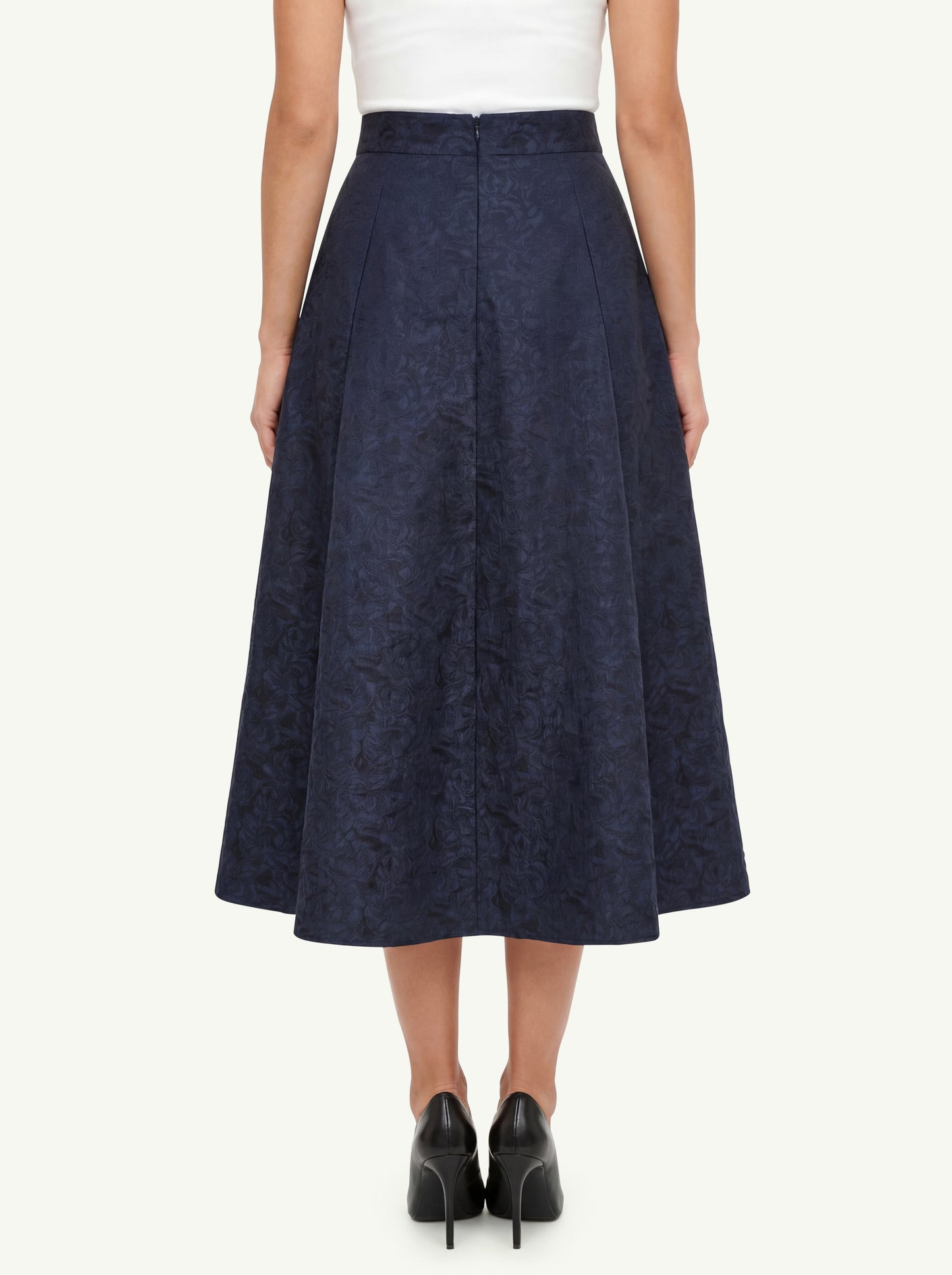  Max Mara S Gonna Blu - 4