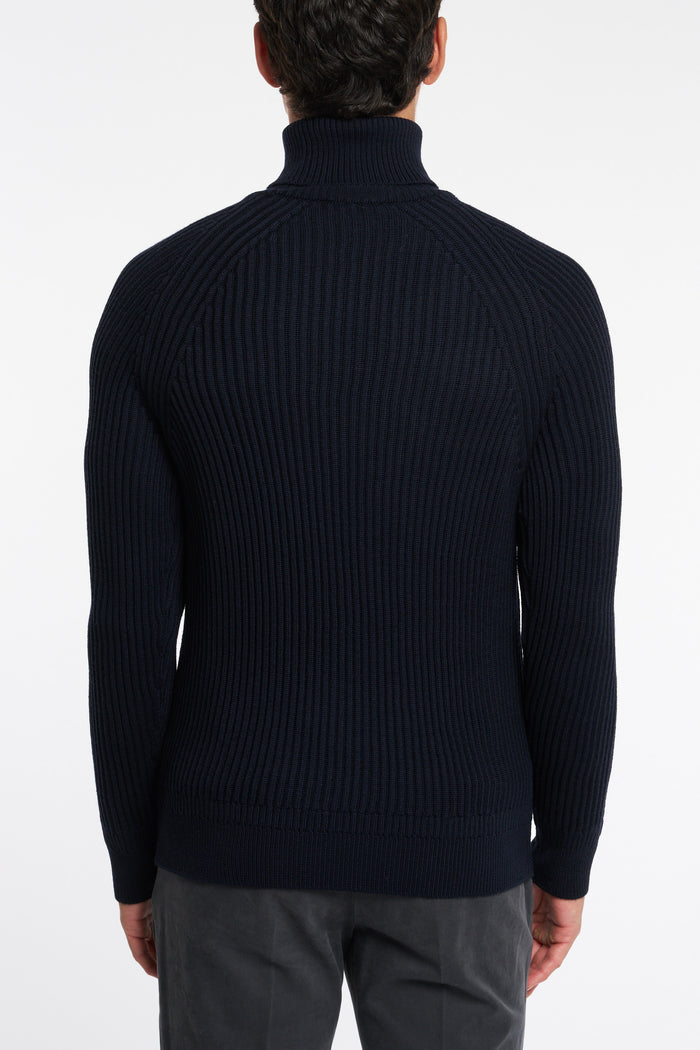  Zanone Men's Blue Turtleneck Sweater Blu Uomo - 4