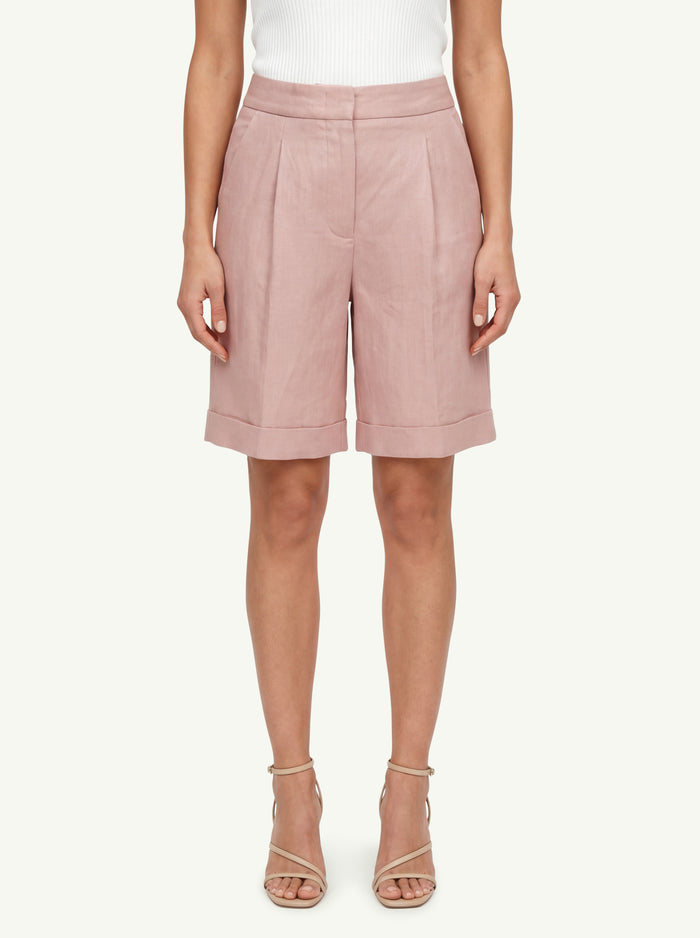 Pantalone Gabardina Puro Lino  Donna Peserico