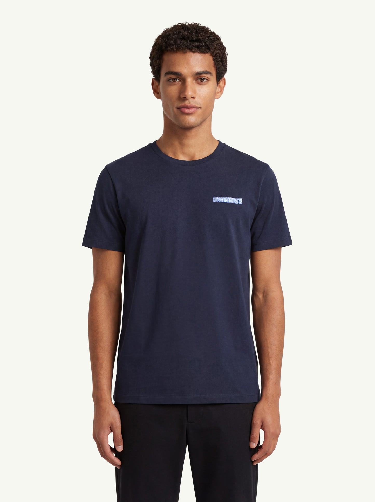  Dondup T-shirt Regular Blu - 1