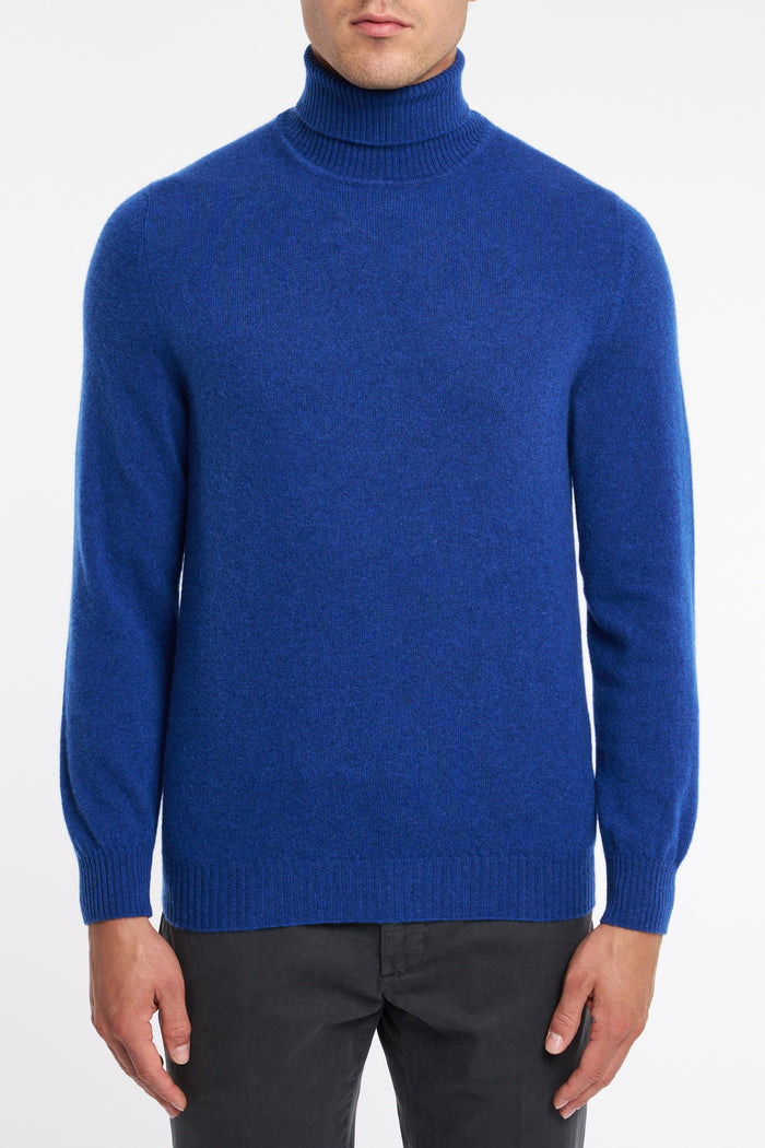 Fedeli Men's Multicolor Cashmere Derby Sweater