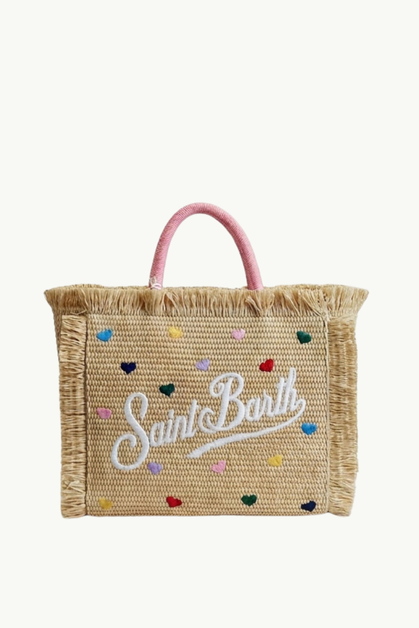  Mc2 Saint Barth Hand Bag With Strap Beige - 1