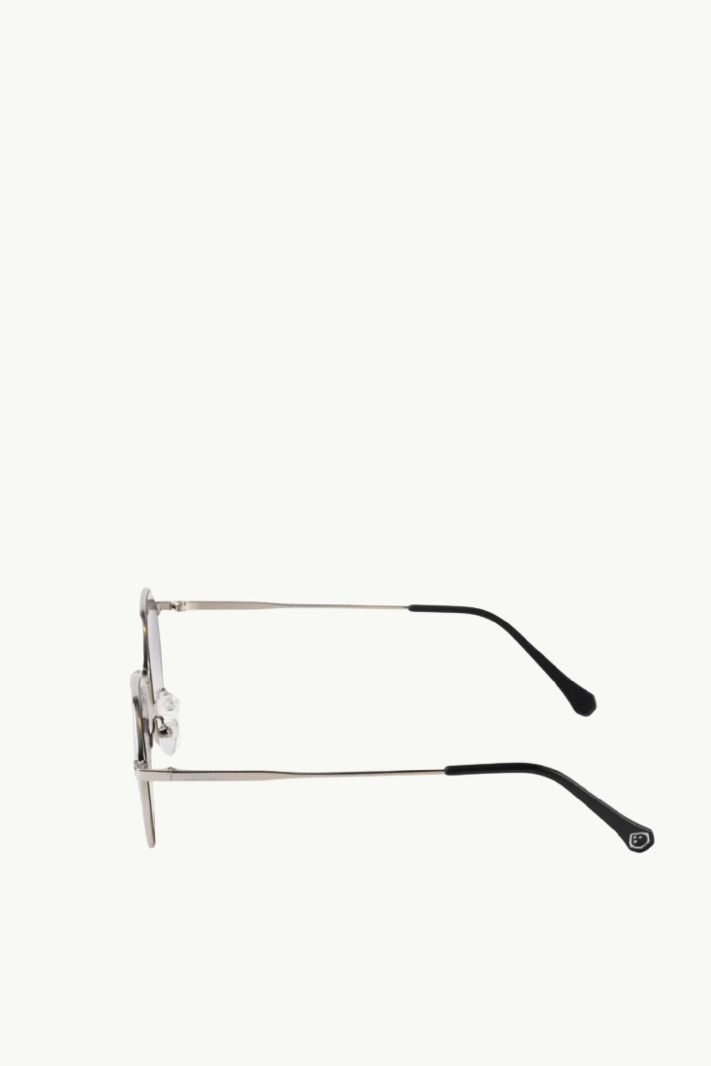  Coccosquare Occhiali Da Sole Lenti Graduate Unisex Argento - 3