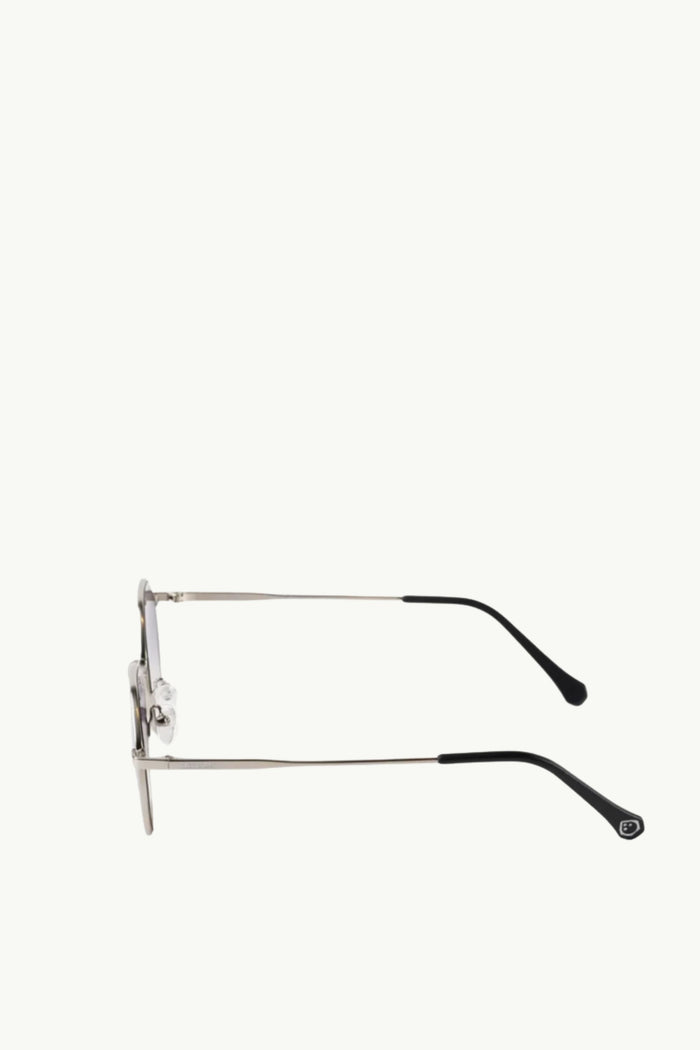  Coccosquare Occhiali Da Sole Lenti Graduate Unisex Argento - 3